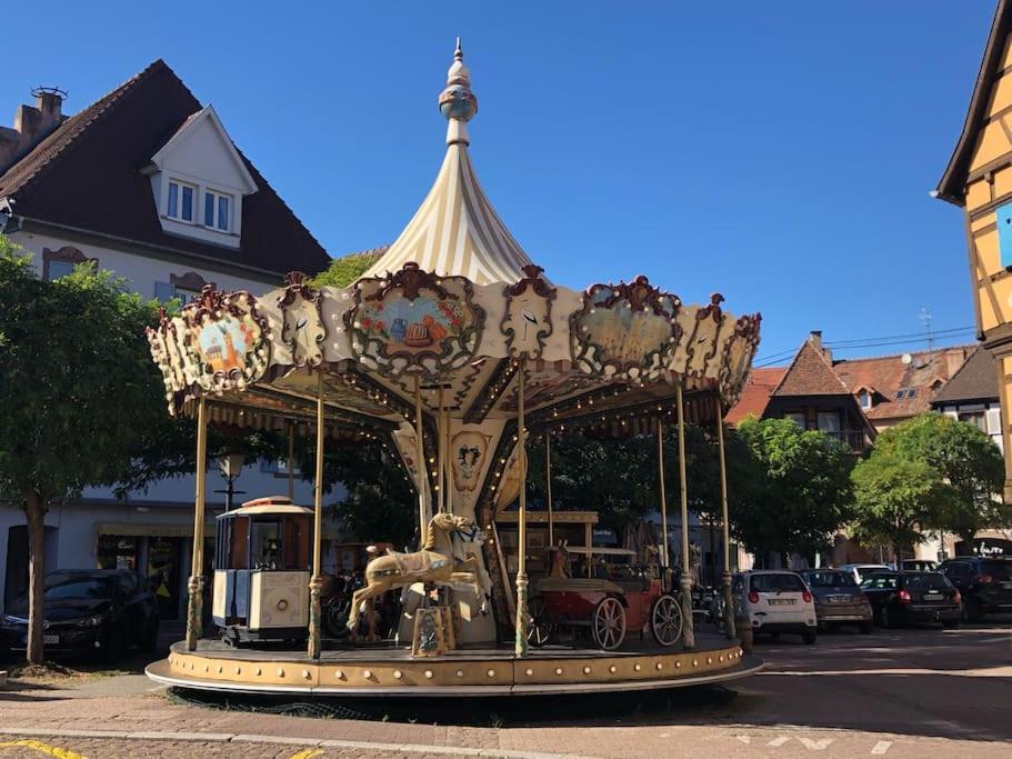 Le Carrousel - Appartement Cosy Centre Obernai Exteriör bild