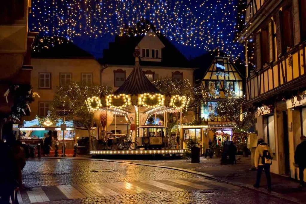 Le Carrousel - Appartement Cosy Centre Obernai Exteriör bild